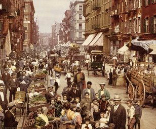 Mulberry Street, New York City 1900